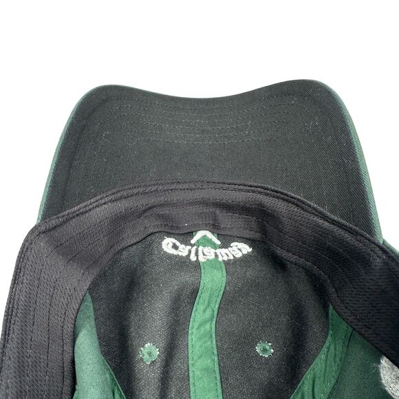 Callaway Dad Golf Hat Mens Green Riverton Country Club Branded Adjustable Cotton - Picture 7 of 8